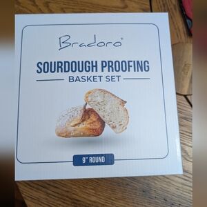 Bradoro Sourdough Proofing Basket Set BRAND NEW